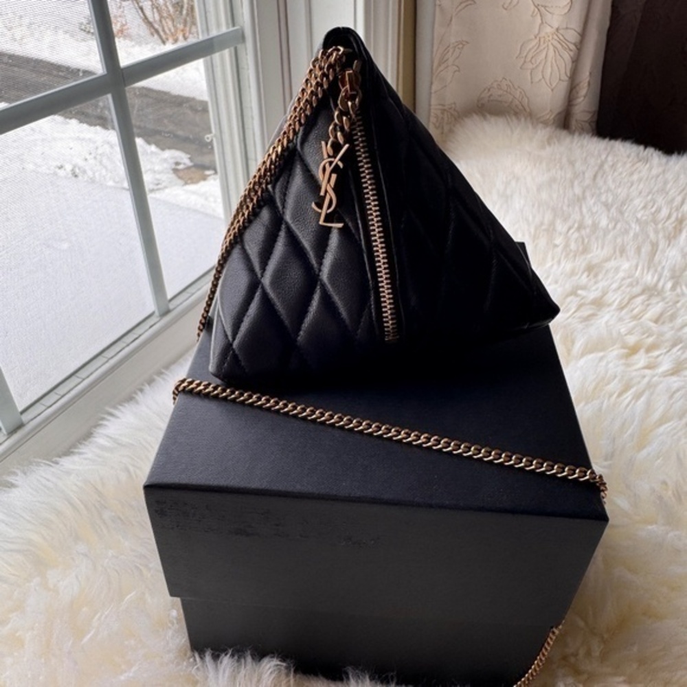 YSL Pyramid Bag